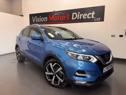 Blue Used 2019 Nissan Qashqai Tekna SUV | £12,480 (Good price)