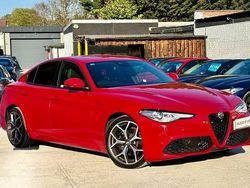 Red Used 2022 Alfa Romeo Giulia Veloce Sedan | £24,995 (A bit pricey)