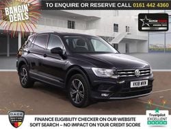 Black Used 2018 VW Tiguan Allspace SE SUV | £17,440 (Fair price)