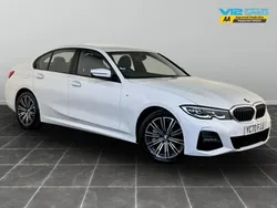 White Used 2020 BMW 330e M Sport Sedan | £14,995 (Fair price)