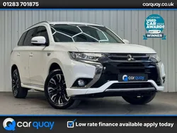 White Used 2017 Mitsubishi Outlander P-HEV SUV | £8,579 (Super price)