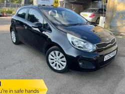 Black Used 2012 Kia Rio 2 Hatchback | £2,790 (Fair price)