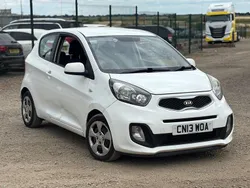 White Used 2013 Kia Picanto 2 Hatchback | £1,490 (Fair price)