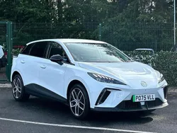 White New 2025 MG MG4 EV Trophy Hatchback | £23,995