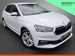 Moon white metallic Used 2024 Skoda Fabia SE L Hatchback | £17,649 (Fair price)