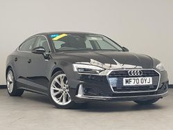 Black Used 2020 Audi A5 Sport Coupe | £23,698 (Fair price)