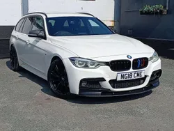 White Used 2018 BMW 320 M Sport Estate | £9,995 (Good price)