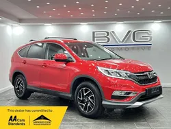Red Used 2017 Honda CR-V SE Plus SUV | £10,994 (Fair price)