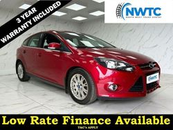 Red Used 2012 Ford Focus Titanium Hatchback | £4,695 (Fair price)