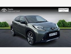 Green Used 2022 Toyota Aygo Hatchback | £13,751 (A bit pricey)
