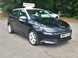 Black magic metallic Used 2017 Skoda Fabia Colour Edition Hatchback | £8,999 (Fair price)