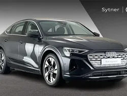 Grey Used 2023 Audi Q8 e-tron Sport SUV | £40,000 (Good price)