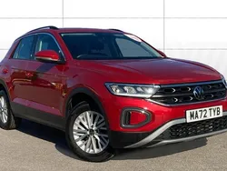 Red Used 2022 VW T-Roc Life SUV | £20,790 (Fair price)