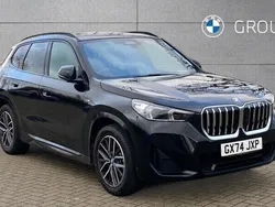 Black sapphire metallic paint Used 2024 BMW X1 M Sport SUV | £39,995 (Fair price)