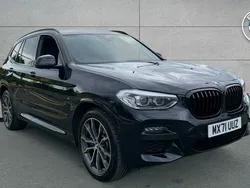 Black Used 2021 BMW X3 M Sport SUV | £29,990 (Fair price)