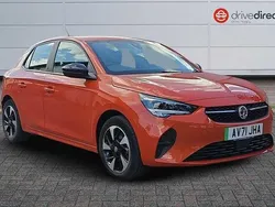 Premium metallic power orange Used 2021 Vauxhall Corsa-e Hatchback | £9,900 (Good price)
