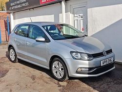 Silver Used 2015 VW Polo SE Hatchback | £7,195 (Fair price)