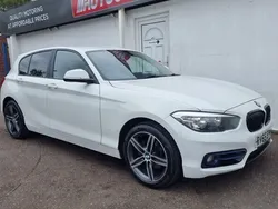 White Used 2015 BMW 118 Sport Line Hatchback | £8,295 (A bit pricey)