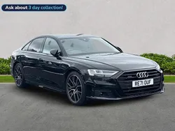 Black Used 2021 Audi A8 Black Edition Sedan | £40,754 (Expensive)