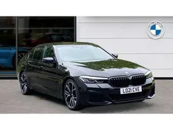 Black Used 2021 BMW 520 M Sport Sedan | £26,771 (A bit pricey)