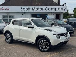 White Used 2018 Nissan Juke S SUV | £8,599 (Expensive)