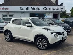White Used 2018 Nissan Juke S SUV | £8,599 (A bit pricey)
