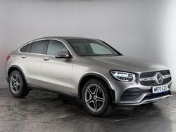 Silver Used 2020 Mercedes GLC300 AMG line Coupe | £28,950 (Good price)