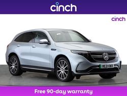Silver Used 2021 Mercedes EQC400 AMG line SUV | £21,749 (Good price)