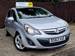 Silver Used 2013 Vauxhall Corsa Hatchback | £2,995 (Fair price)
