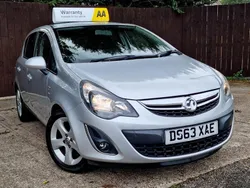 Silver Used 2013 Vauxhall Corsa Hatchback | £2,995 (Fair price)