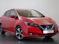 Red Used 2021 Nissan Leaf N-Connecta Hatchback | £10,198 (Fair price)