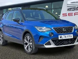 Sapphire blue Used 2024 Seat Arona Xperience Lux SUV | £19,342 (Fair price)