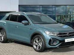 Blue Used 2025 VW T-Roc R-line SUV | £29,290 (Fair price)