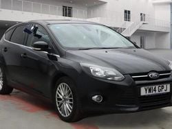 Black Used 2014 Ford Focus Zetec Hatchback | £4,690 (Fair price)