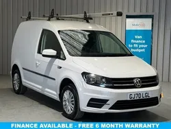 White Used 2020 VW Caddy Trendline MPV | £11,982 (A bit pricey)
