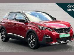 Red Used 2017 Peugeot 3008 GT-line SUV | £10,691 (Fair price)