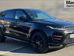 Santorini black metallic Used 2019 Land Rover Range Rover evoque SE Dynamic Estate | £21,277 (Fair price)