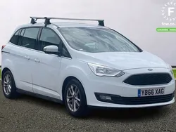 White Used 2017 Ford Grand C-Max Zetec MPV | £9,399 (Fair price)