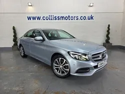 Silver Used 2014 Mercedes C200 Sedan | £11,295 (Fair price)