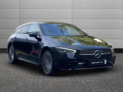 Black Used 2024 Mercedes CLA250e AMG Line Premium Sedan | £29,795 (Fair price)