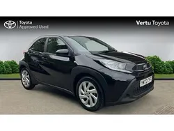 Black Used 2023 Toyota Aygo PURE Hatchback | £14,727 (Fair price)
