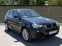 Black Used 2017 BMW X3 M Sport SUV | £12,495 (Fair price)
