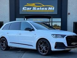 White Used 2021 Audi Q7 S-Line SUV | £37,450 (Fair price)