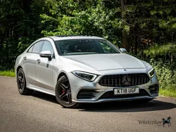 Silver Used 2018 Mercedes CLS350 AMG Line Premium Plus Coupe | £22,000 (Fair price)