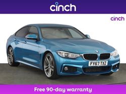 Blue Used 2017 BMW 420 M Sport Coupe | £16,899 (Fair price)