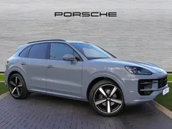 Arctic grey Used 2025 Porsche Cayenne SUV | £90,000