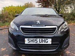 Black Used 2015 Peugeot 108 Active Hatchback | £2,995 (Good price)