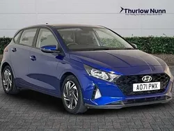 Blue Used 2021 Hyundai i20 Hatchback | £12,340 (Fair price)