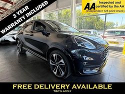 Black Used 2020 Ford Puma ST-Line X SUV | £15,745 (A bit pricey)