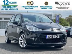 Black Used 2015 Citroën C3 SELECTION Hatchback | £4,995 (Fair price)
